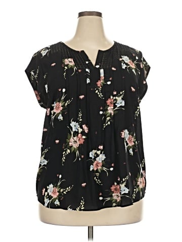 Daniel Rainn Short Sleeve Blouse (view 1)