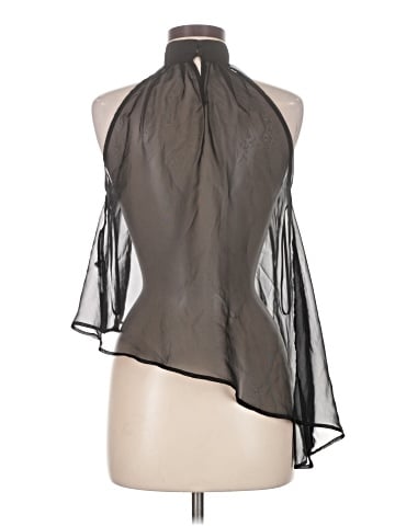 Charcoal Sleeveless Blouse (view 2)