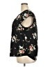 Daniel Rainn 100% Polyester Floral Black Short Sleeve Blouse Size XXL - photo 5