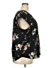 Daniel Rainn 100% Polyester Floral Black Short Sleeve Blouse Size XXL - photo 4