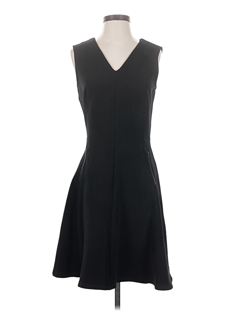 Pre-owned Halogen Cocktail Dress In Black
