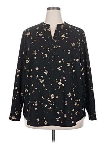 Hilary Radley Long Sleeve Blouse (view 1)