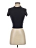Unbranded Black Short Sleeve Turtleneck Size XS - photo 1