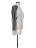 Cupcakes & Cashmere Color Block Gray Wool Pullover Sweater Size L - photo 4