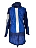 Asics Color Block Solid Stripes Blue Raincoat Size XL - photo 2
