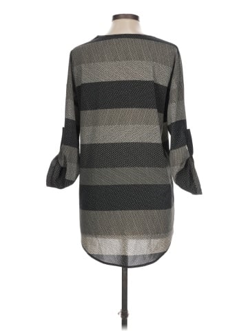 Joan Vass 3/4 Sleeve Blouse (view 2)