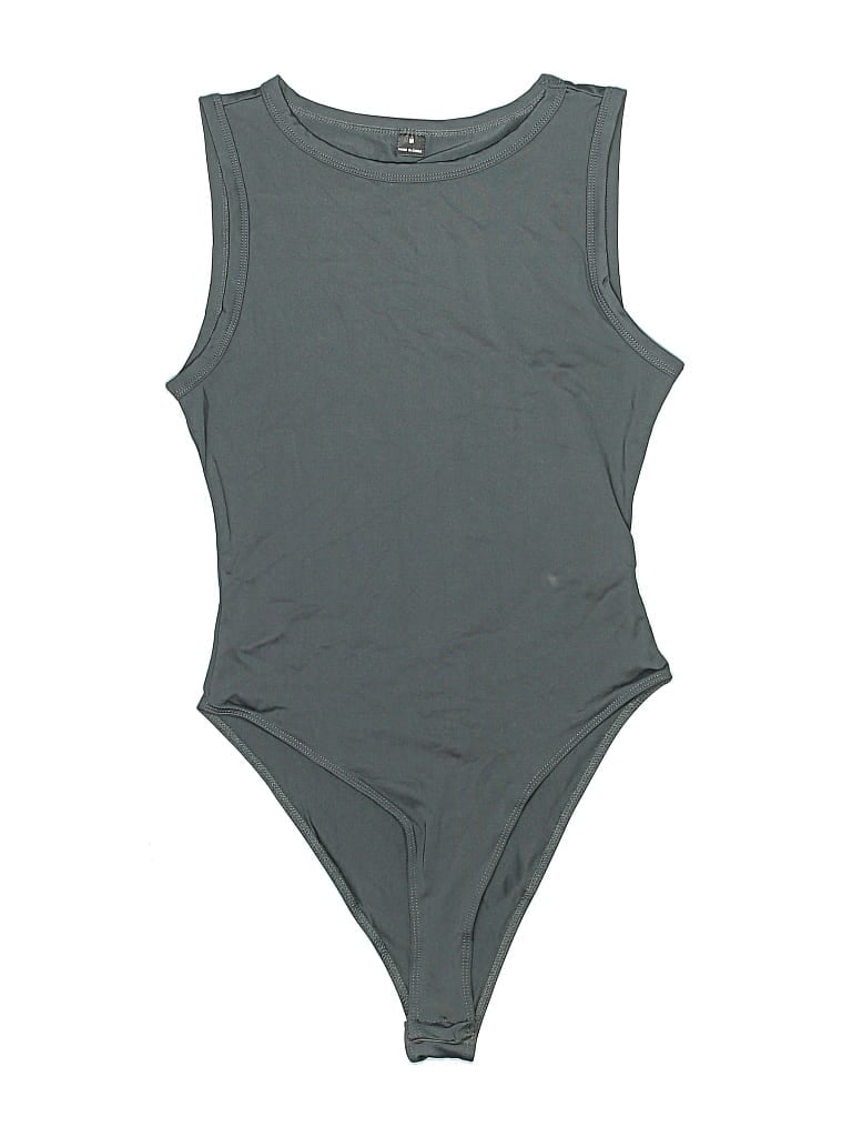 Pre-owned Shein Bodysuit In Gray