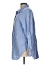 Caffé Marrakesh Stripes Blue Long Sleeve Button-Down Shirt Size L - photo 5