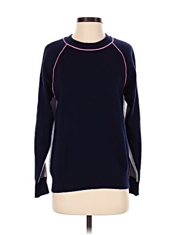 Aqua Cashmere Pullover Sweater (view 1)