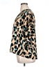 Shein 100% Polyester Animal Print Teal 3/4 Sleeve Blouse Size XL - photo 5