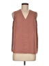 Kasper Brown Sleeveless Blouse Size M - photo 1
