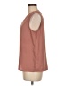 Kasper Brown Sleeveless Blouse Size M - photo 5