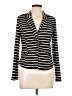 Poetry Clothing Stripes Black Blazer Size L - photo 1