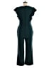 Bebe Solid Green Jumpsuit Size M - photo 2