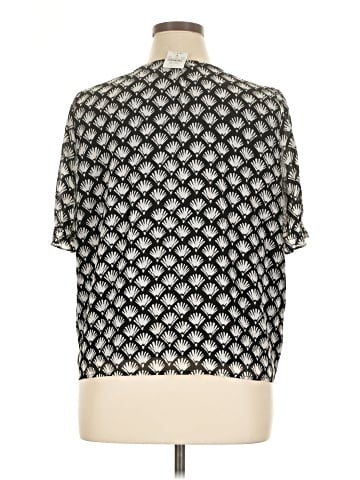 J.Crew Factory Store Short Sleeve Blouse (view 2)