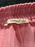 Timing 100% Polyester Solid Pink Shorts Size S - photo 3