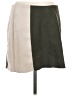 Abbeline Color Block Tan Casual Skirt Size 8 - photo 1