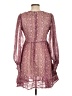 o.p.t Paisley Burgundy Cocktail Dress Size L - photo 2