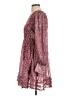 o.p.t Paisley Burgundy Cocktail Dress Size L - photo 5