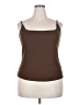 Shein Curve Brown Tank Top Size 20 Plus (4) - photo 1