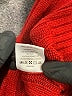 Pink Lily 100% Acrylic Red Pullover Sweater Size M - photo 9