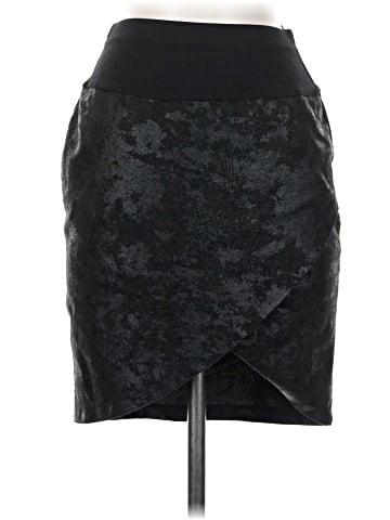 Laila Jayde Faux Leather Skirt (view 1)
