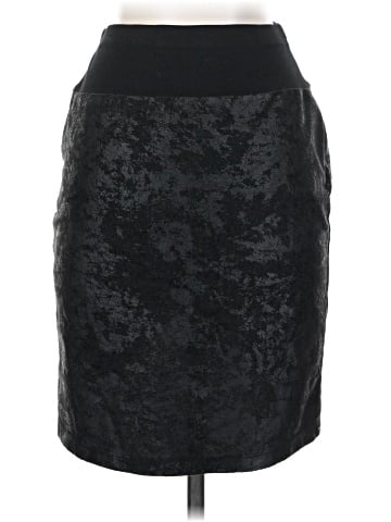 Laila Jayde Faux Leather Skirt (view 2)