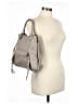 Sundance 100% Leather Solid Gray Leather Shoulder Bag One size - photo 2