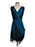 Max and Cleo 100% Polyester Teal Cocktail Dress Size 4 - photo 1