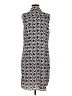 CAbi 100% Polyester Hearts Blue Casual Dress Size M - photo 2