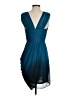 Max and Cleo 100% Polyester Teal Cocktail Dress Size 4 - photo 2