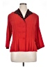 Danny & Nicole 100% Polyester Red 3/4 Sleeve Blouse Size 14 - photo 1