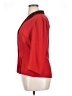 Danny & Nicole 100% Polyester Red 3/4 Sleeve Blouse Size 14 - photo 5