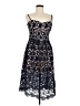 Just Me 100% Polyester Blue Cocktail Dress Size M - photo 1