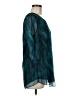 SeSe Code Teal 3/4 Sleeve Blouse Size M - photo 4