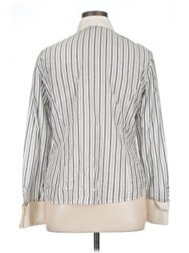 Ellen Tracy Long Sleeve Button-Down Shirt (view 2)