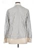 Ellen Tracy Stripes Ivory Long Sleeve Button-Down Shirt Size 16 - photo 2