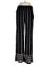 Three Dots 100% Rayon Print Black Casual Pants Size S - photo 2