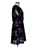 Gap Outlet 100% Polyester Print Black Casual Dress Size L - photo 4