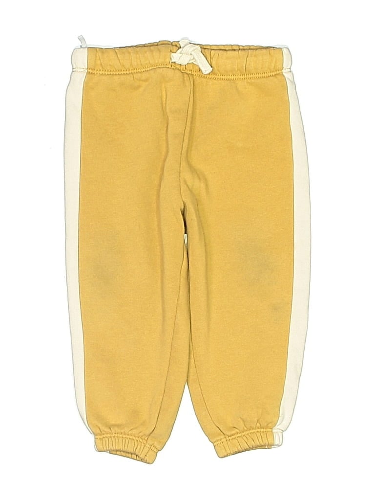 Pre-owned H&m Babies' Casual Pants In Yellow