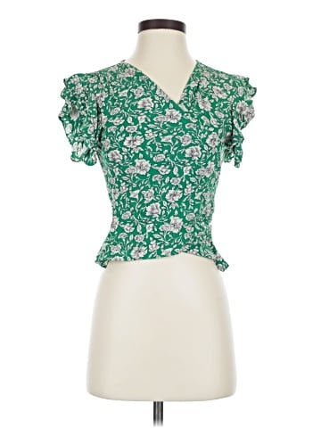 AaKaa Short Sleeve Blouse (view 1)