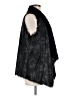 Mo-Ka 100% Polyester Black Faux Fur Vest Size M - photo 4