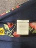 Olivia Moon Blue 3/4 Sleeve Blouse Size S - photo 9