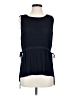 Ann Taylor Blue Sleeveless Blouse Size XS - photo 1