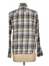 J.Crew Plaid Purple Long Sleeve Button-Down Shirt Size 10 - photo 2