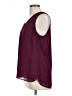 Daniel Rainn 100% Polyester Burgundy Sleeveless Blouse Size L - photo 5