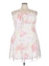 Shein Curve Tie-dye White Cocktail Dress Size 3X - photo 1
