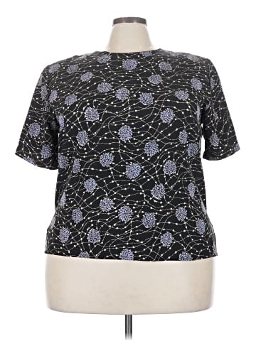 Notations Short Sleeve Top (view 1)