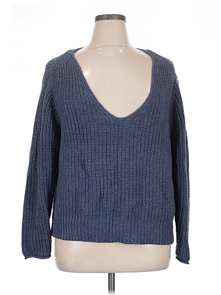 Pre-owned Universal Thread Pullover Sweater In Blue