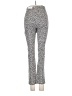 Who What Wear Animal Print Silver Active Pants Size 4 - photo 2
